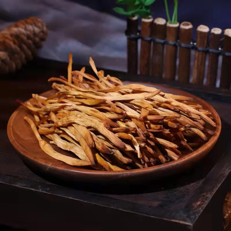 Dried Flower Tea Daylily Natural and Healthy Food Foldleaf Daylily