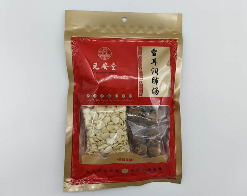 Stop Coughing Snow Fungs Preserved Date Fig Almond Polygonatum Stewed Soup Seasoning